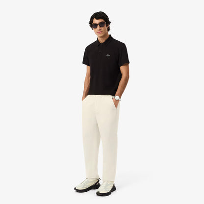 Regular Fit Leinen-Chino-Hose