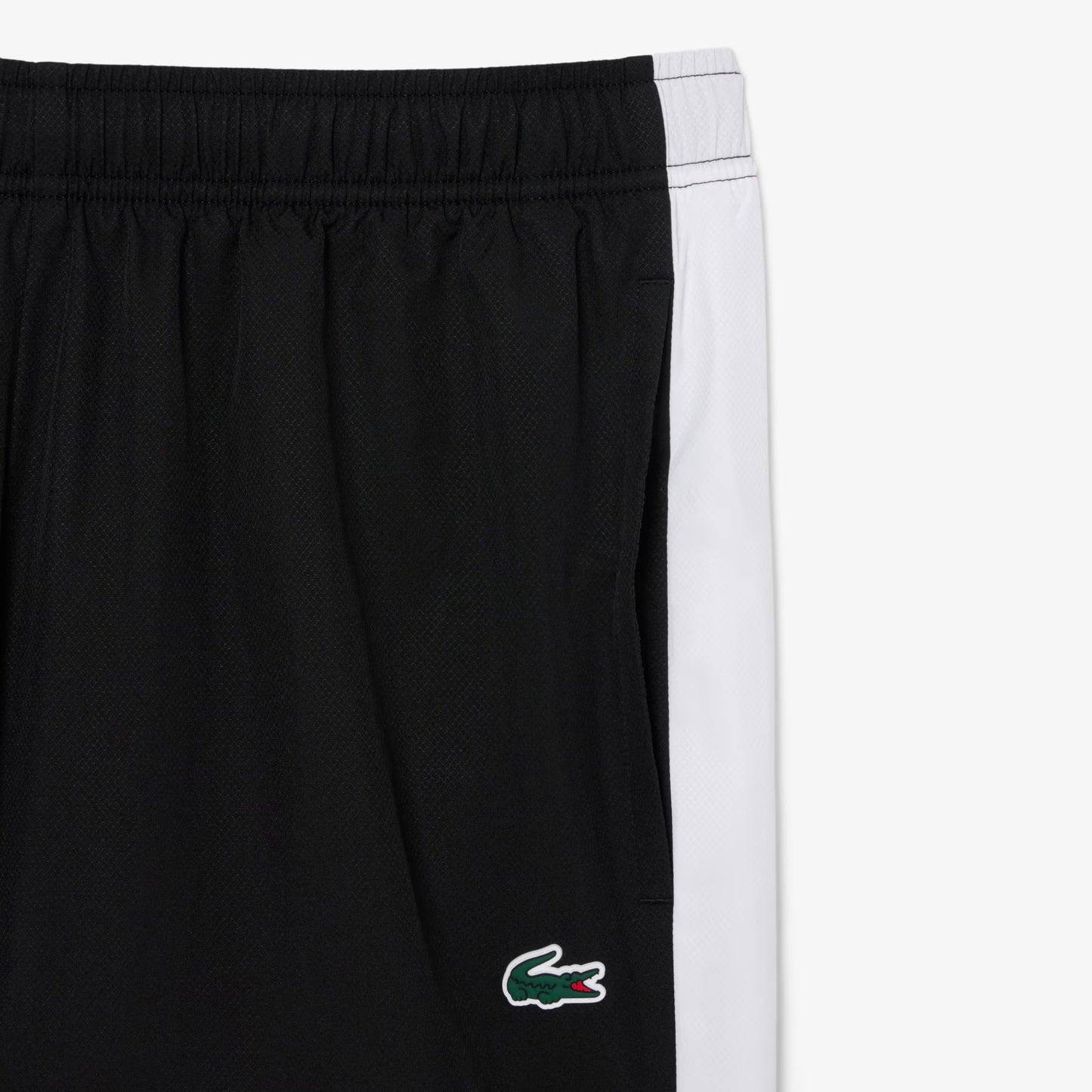 Shorts de sport avec bande en taffetas diamant