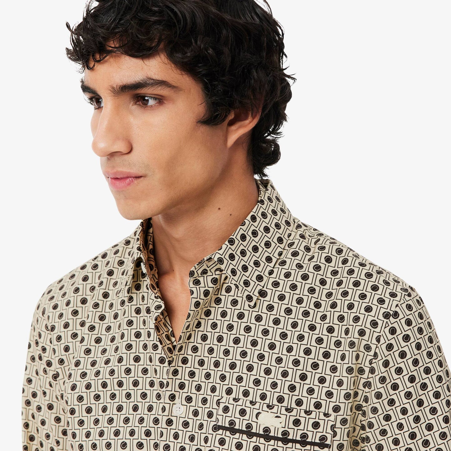 Regular Fit Printed Cotton Shirt