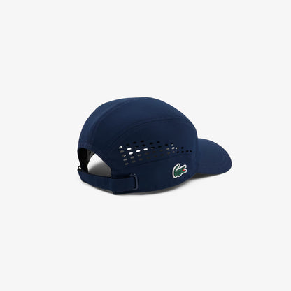 Casquette de tennis en taffetas de losanges