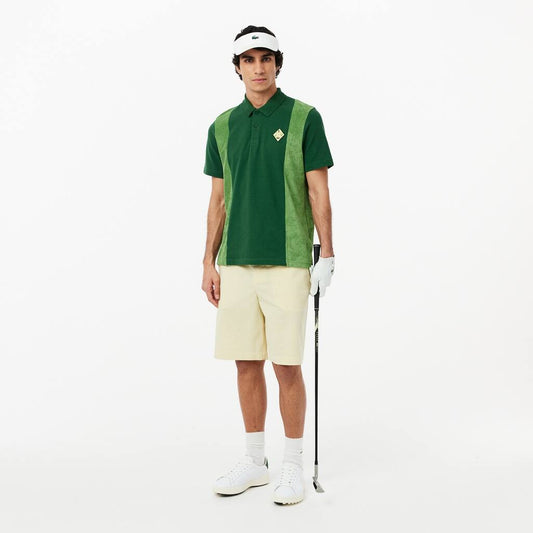 Polo de golf en piqué coupe décontractée