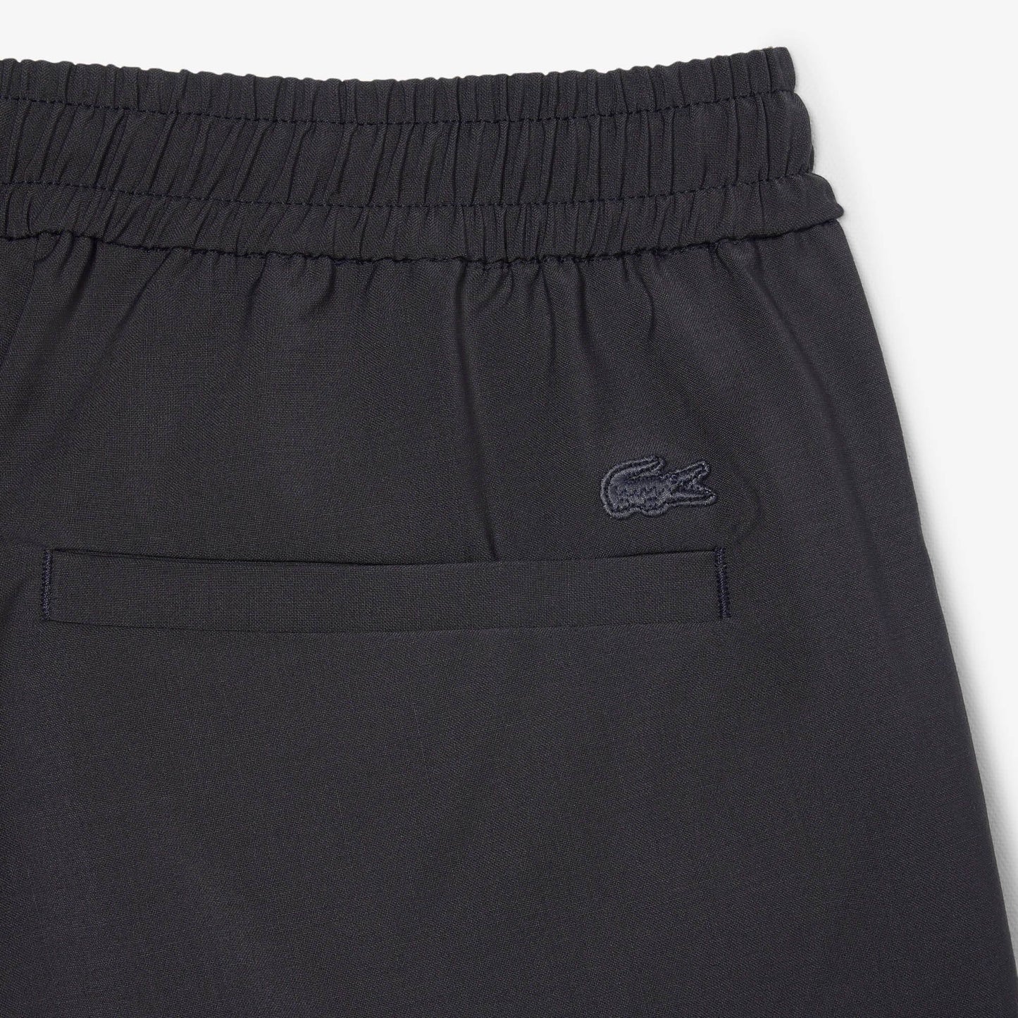 Shorts aus Wollmischung mit lockerer Passform