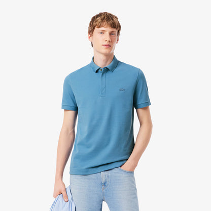 Polo Regular Fit en Piqué Stretch Paris