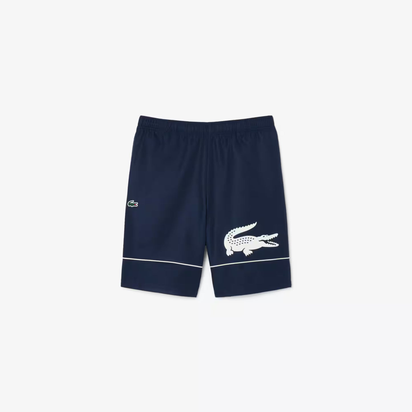 Printed Diamond Taffeta Tennis Shorts