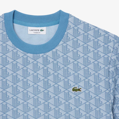 Monogramm-Jacquard-T-Shirt