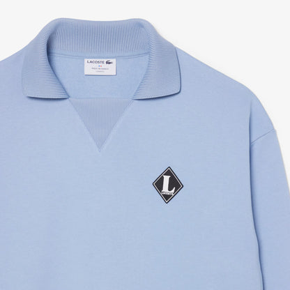 French Made Polo Collar Sweatshirt