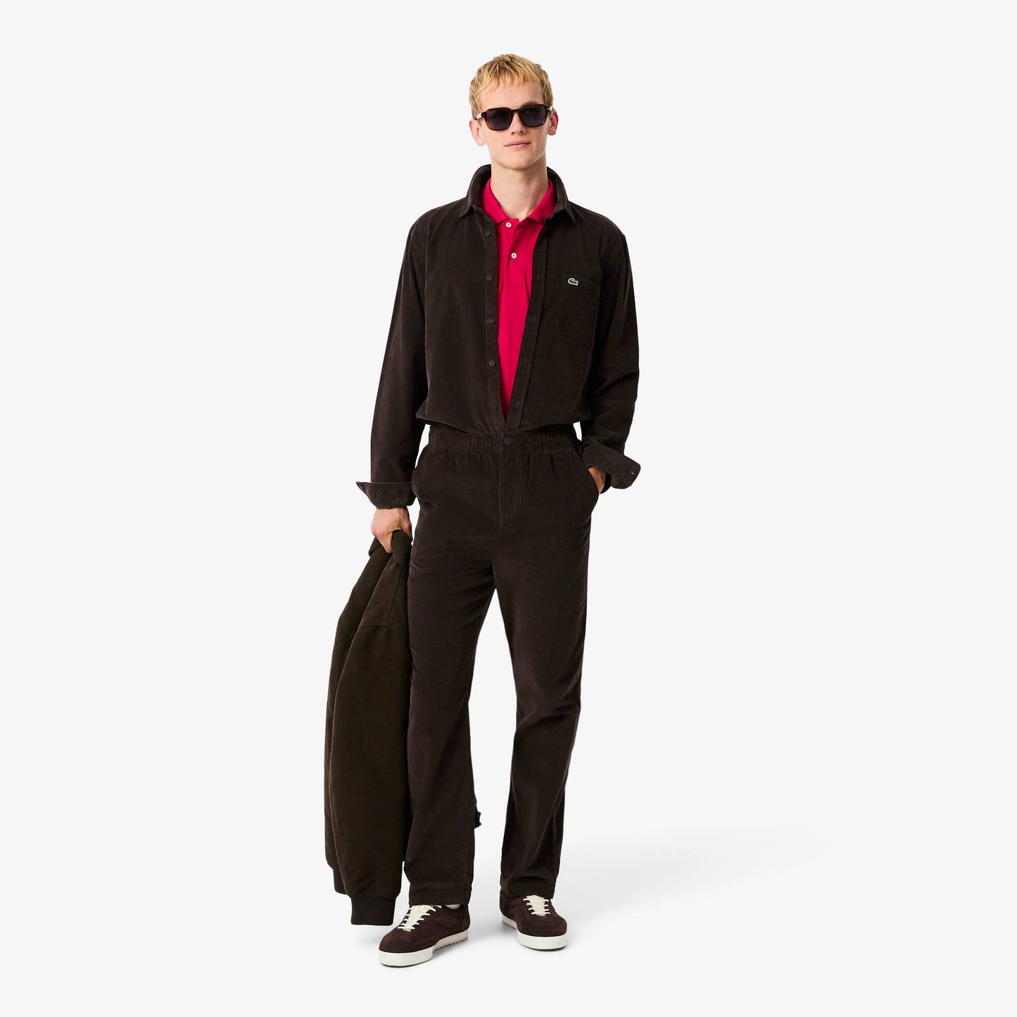 Regular Fit Velourshemd