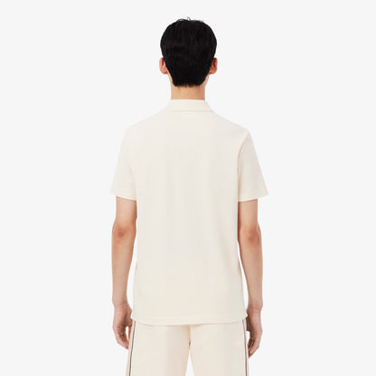 Regular Fit Colour-Block Pique Polo Shirt