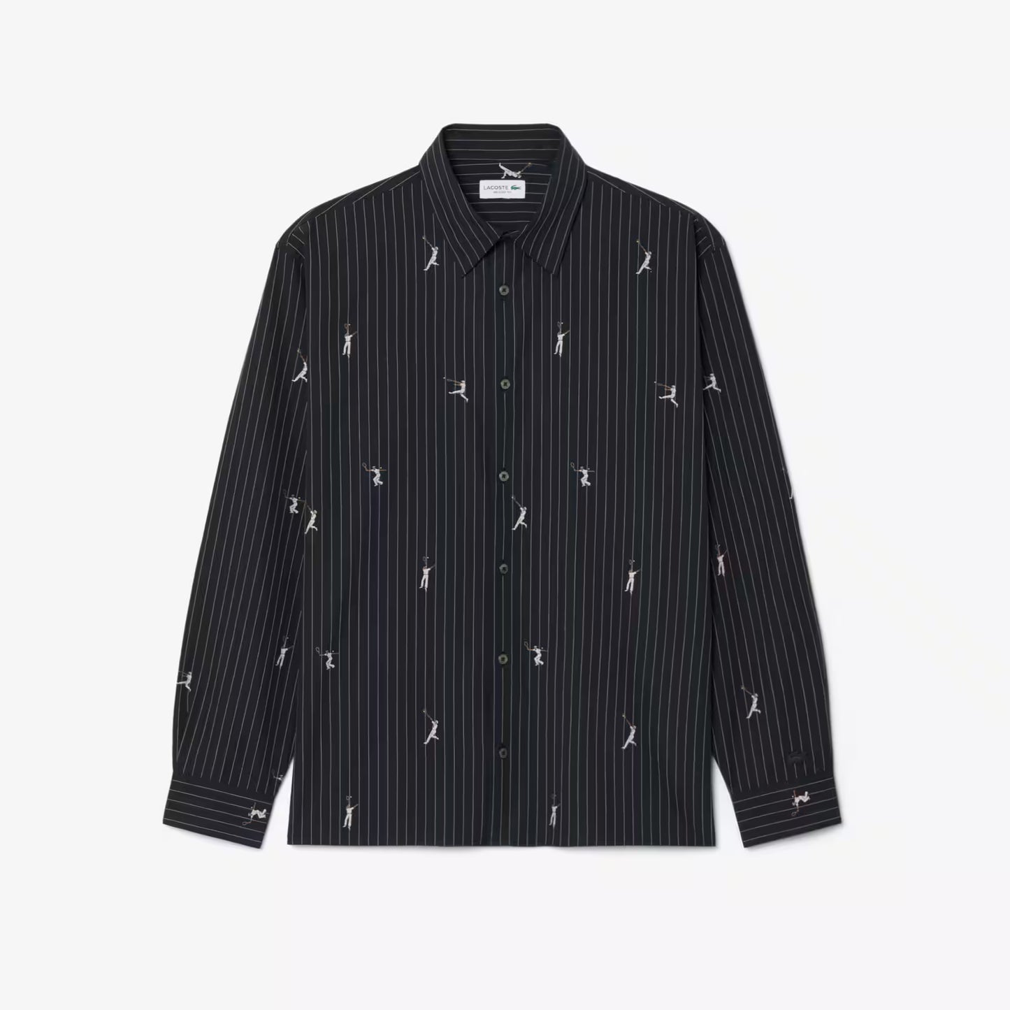 Relaxed Fit Embroidered Cotton Shirt