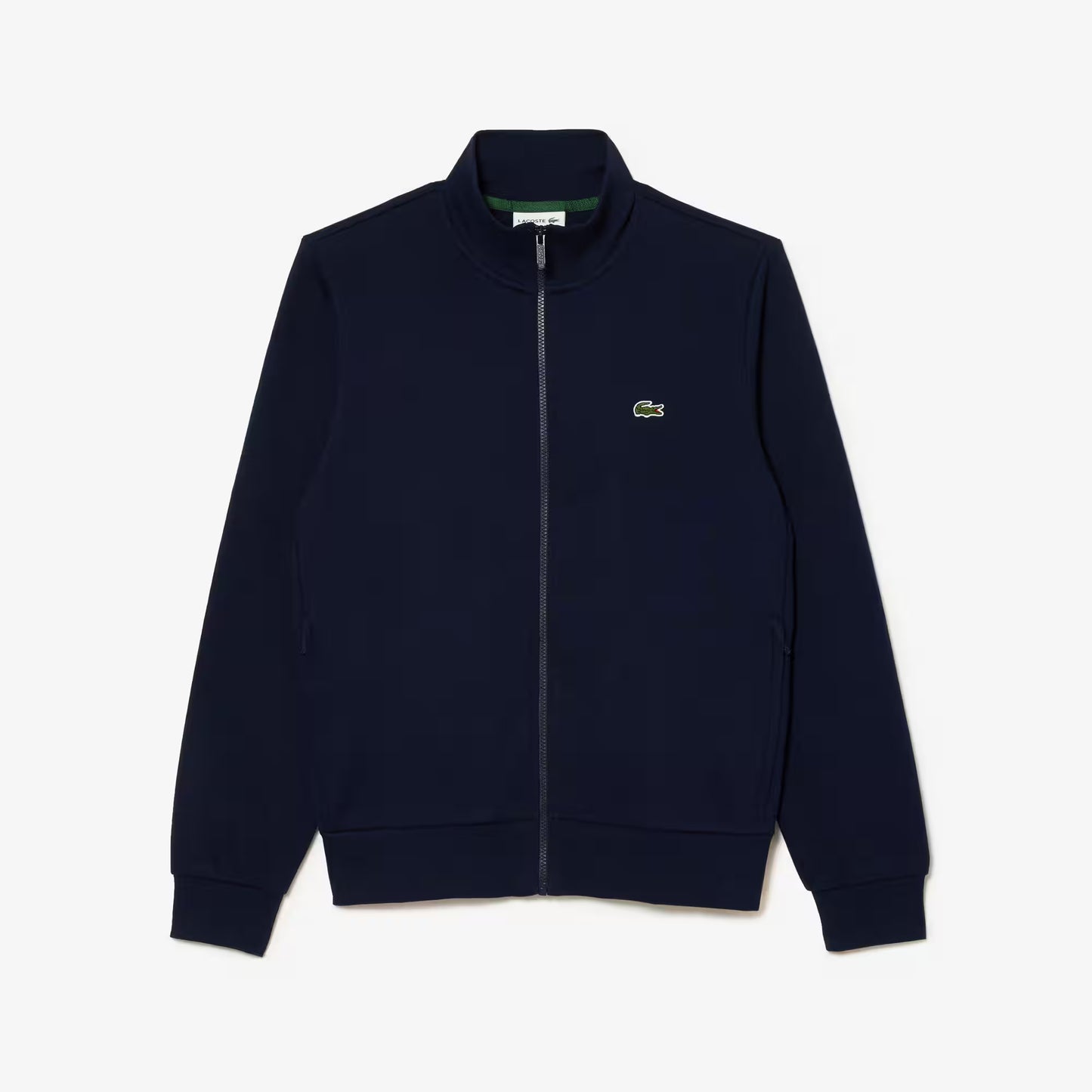 Sweatshirt aus Fleece mit Reißverschluss und hohem Kragen