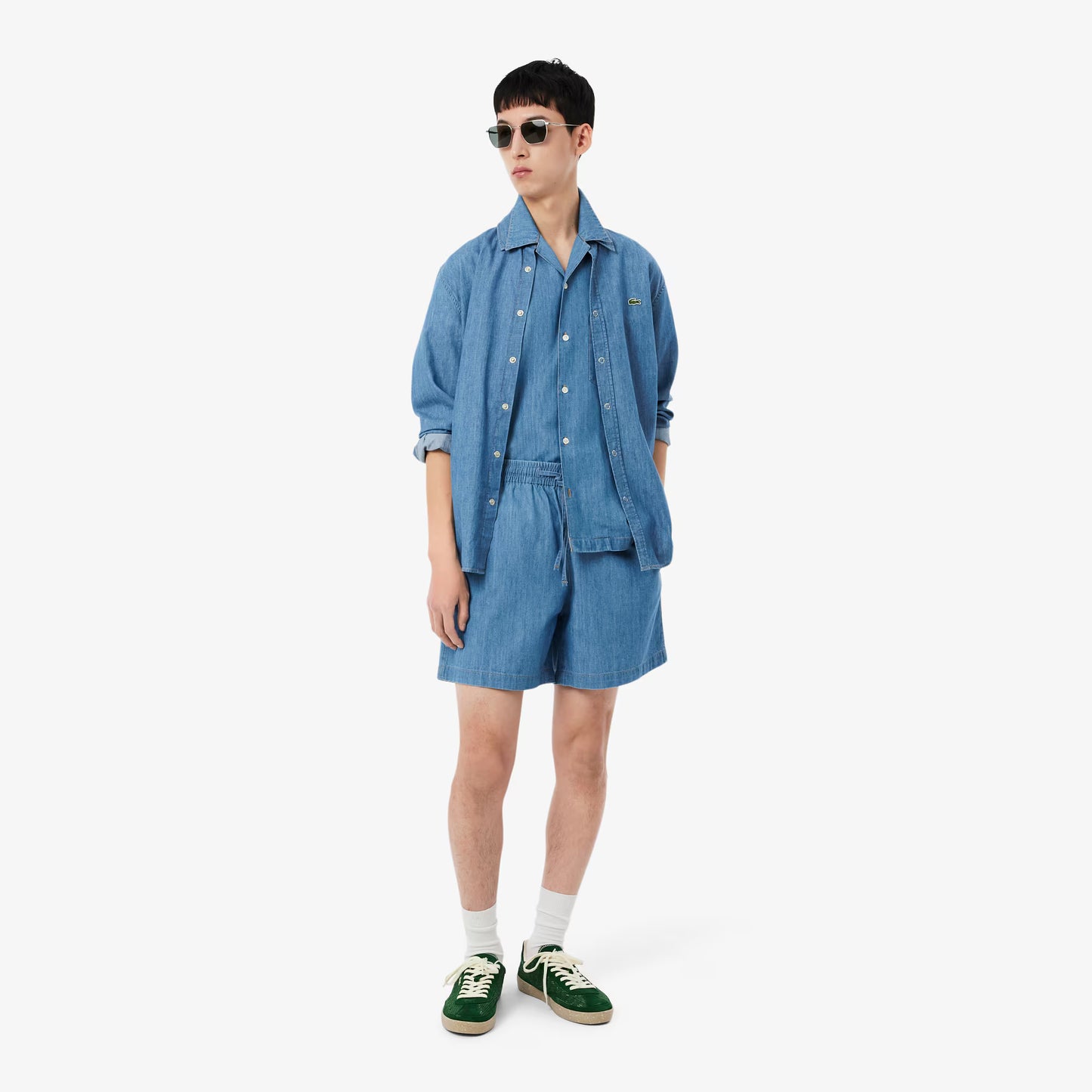 Relaxed Fit Denim Shorts
