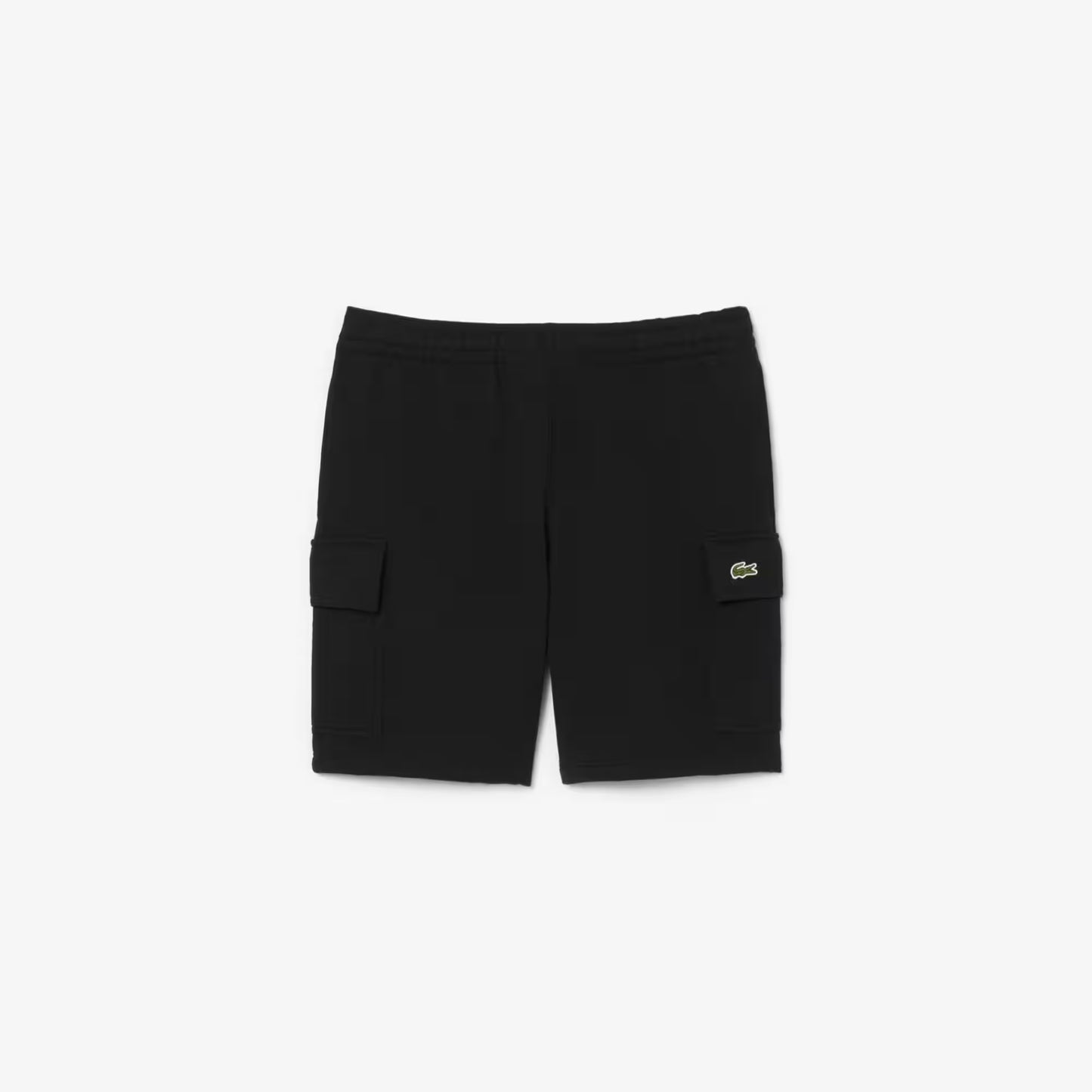 Cargo-Shorts aus Baumwollfleece
